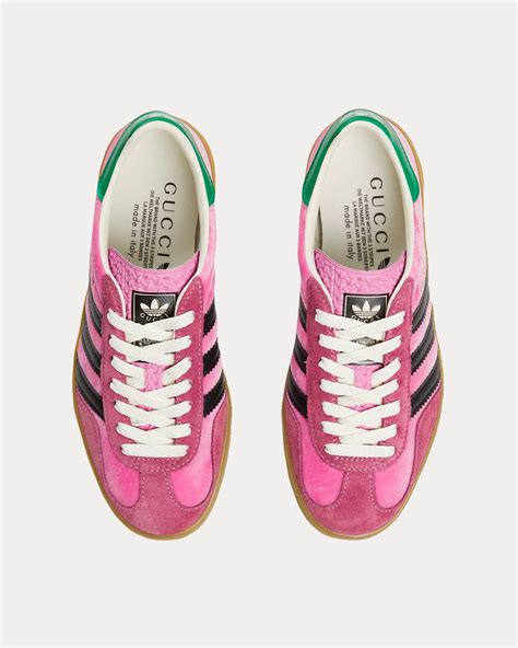 pink velvet gucci shoes|gucci gazelle pink velvet.